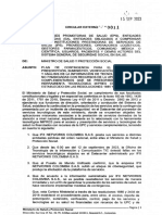 Ministerio de Salud Emitió Circular Tras Ciberataque, Estas Son Las Medidas Del Plan de Contingencia