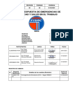 Tarea Angelica Mercado Barrantes SGSST-PC-01 Plan de Contingencia para Emergencias de Seguridad y Salud en El Trabajo