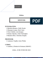 MININTER - Analisis y Diseño de Sistemas