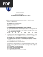 Examen Diagnóstico Segundo FCE