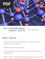 The Reciprocal Lattice