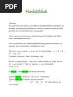 Herdabilidade e Repetibilidade