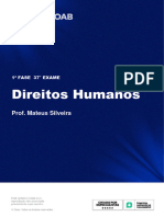 Direitos Humanos I PDF de Conteúdo 37° Exame Da OAB