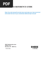 IEEE Reference Guide - 2020