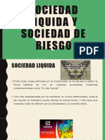 Sociedad Liquida y Sociedad de Riesgo