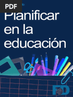 Planificar en La Educacion