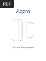 Door and Window Sensor Manuals EU