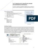 Instructivo Técnico Del Informe de Residencia