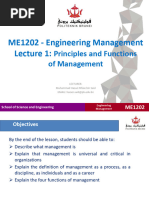 01 - Principles and Functions of Management