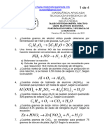 Taller Estequiometría 1