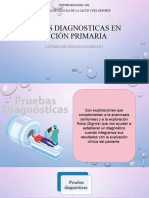 Pruebas Diagnosticas en Atención Primaria