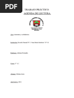 Agenda de Lectura Con + 30 Textos Leídos y Sus Opiniones.