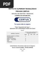 Caso I Pensamiento Lógico Turno Noche