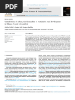 Contributions of Urban Periodic Markets To Sustainable - 2023 - Social Sciences