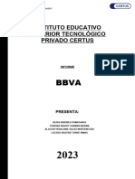 Bbva, Informe.