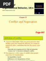 Chapter 12 Conflict Negotiation