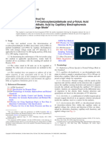 Determination of 4-Carboxybenzaldehyde and P-Toluic Acid in Purified Terephthalic Acid by Capillary Electrophoresis With Normal Voltage Mode