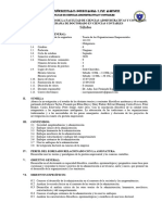 Silabo Teoria de Las Organizaciones Empresariales