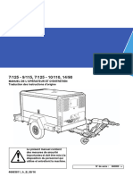 Manuel de L'Opérateur Et D'Entretien Traduction Des Instructions D'origine