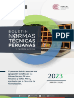 Boletin de Normas Técnicas Peruanas y Textos Afines #004 - 2023