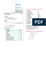 Analisis Dimensional