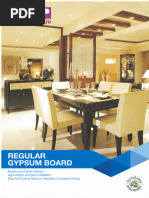 Catalogue-Gypsum Board