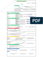 AJE SUPPLIERS SHEET - Registro de Proveedor