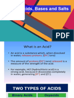 9.1 Acid and Bases