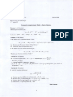 Sujet Corrigé Ex Remp Maths 1