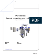 PureBallast Annual Inspection and Calibration - Final