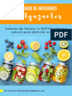 Recetario de Infusiones Adelgazantes-Sabores de Verano