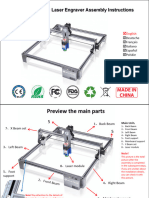 Assembly Instructions of SCULPFUN S6&S9 Series Laser Engraver Multi-Language 8.31