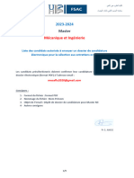 Liste Des Candidats autorisés-dépôt-dossier-Master-MI-2023 - 2024