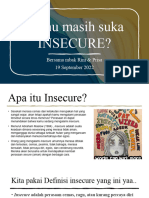 Kamu Masih Suka INSECURE