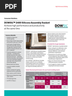 Dowsil 2400 Silicone Assembly Sealant