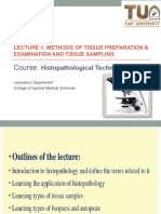 L1 - Methods of Tissue Examination & Preparation and Tissue Sampling