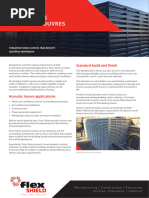 Flexshield - Sonic Series Acoustic Louvres - Flyer