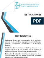 Estimaciones