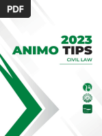 2023 Animo Tips Civil Law