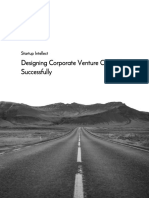 Designing Corporate Venturing Capital Successfully Startup Intellect Featured Insight Report Final