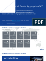 Downlink Carrier Aggregation 3CC