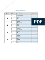 Coupe Du Monde Rugby 2023 Tableau Excel 2