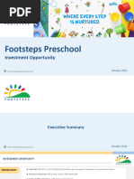 Footsteps Preschool Pitchbook - Final - 23 OCT