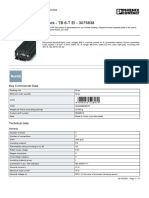 Disconnect Terminal Block - TB 6-T EI - 3075838: Key Commercial Data