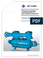 Self-Priming Multistage Centrifugal Pumps For Petrol Products BCP