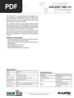 Greentech - Isolatek SBK-113 TDS