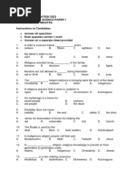 Grade 4 Social Sciences Paper 1