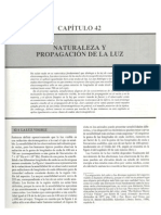 Cap 42 - La Naturaleza y Propagación de La Luz