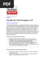 YouTube by Click Premium 2.3.43