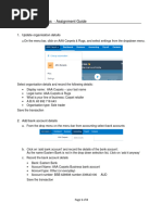 XERO Guide - Using - AA Carpets - As Example Company